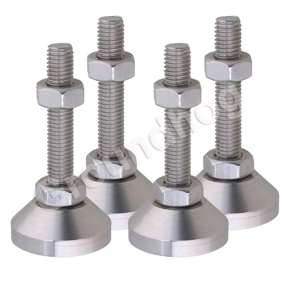 Cabinet Hinge Overlay - Pieds Réglables en Acier Inoxydable 304,