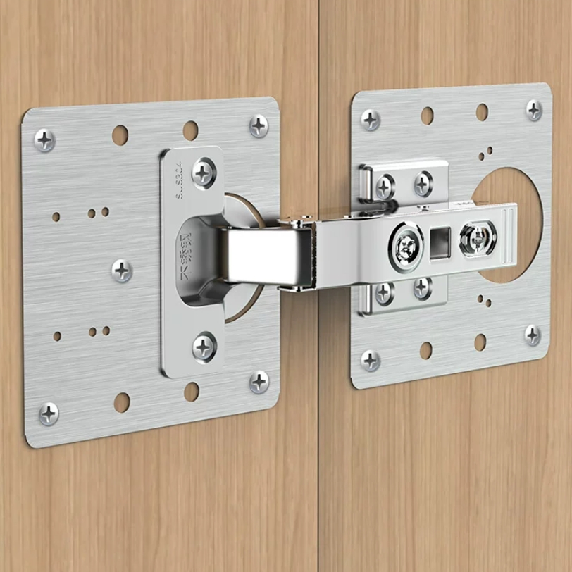 Cabinet Hinge Overlay - Kit de plaque de réparation de