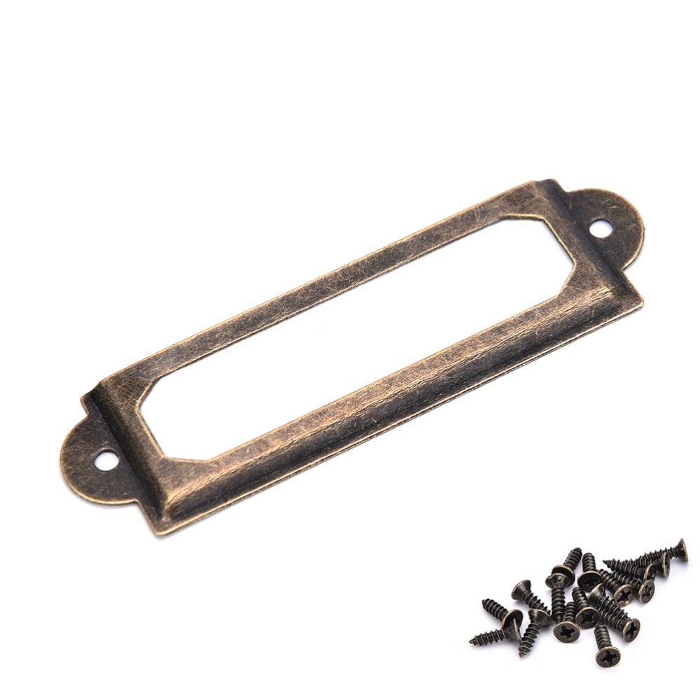 Étiquette métallique en laiton - Furniture Hardware Names avis et prix