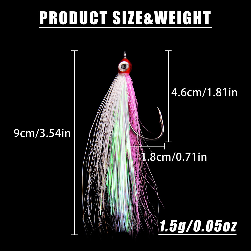 10/20/30 pièces Bucktail Tease - Furniture Hardware Jig avis et prix