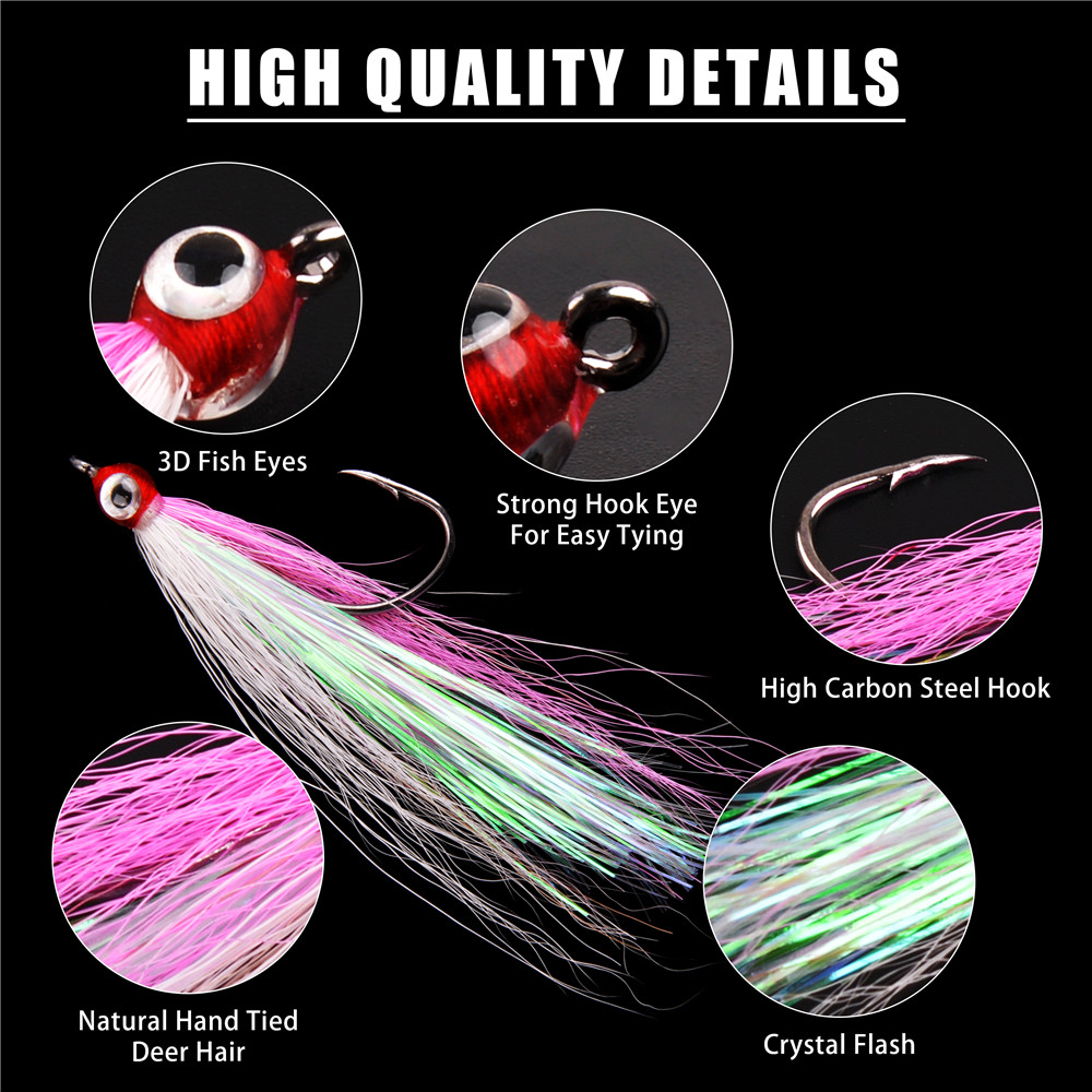 10/20/30 pièces Bucktail Tease - Furniture Hardware Jig avis et prix